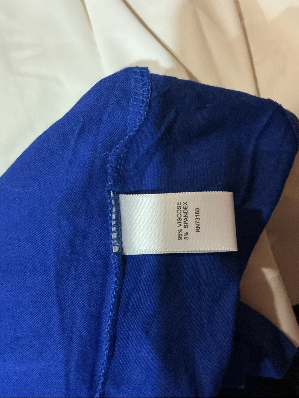 Cable & Gauge Oversized High-Low Tunic in Blue - Picture 4 of 4